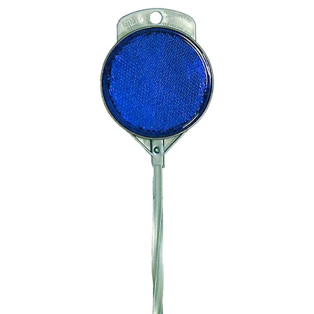 Hy-Ko 48In Aluminum Blue Driveway Marker, 24PK A10241